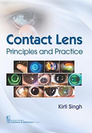 Contact Lens Principles And Practice (Pb 2017) 